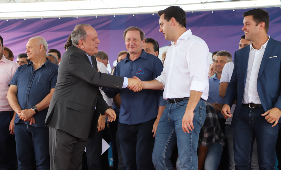 O governador Carlos Massa Ratinho Junior inaugura o Aeroporto Municipal Juvenal Loureiro Cardoso, de Pato Branco, no Sudoeste do Paraná.  -  Pato Branco, 10/01/2019  -  Foto: José Fernando Ogura/ANPr
