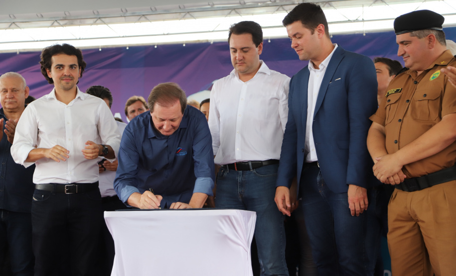 O governador Carlos Massa Ratinho Junior inaugura o Aeroporto Municipal Juvenal Loureiro Cardoso, de Pato Branco, no Sudoeste do Paraná.  -  Pato Branco, 10/01/2019  -  Foto: José Fernando Ogura/ANPr