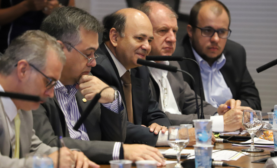 Governador Carlos Massa Ratinho Júnior, durante reunião com a equipe de governo. Curitiba, 15/01/2019 - Foto: José Fernando Ogura/ANPr