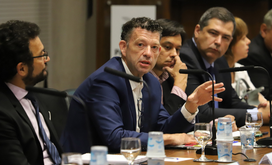 Governador Carlos Massa Ratinho Júnior, durante reunião com a equipe de governo. Curitiba, 15/01/2019 - Foto: José Fernando Ogura/ANPr