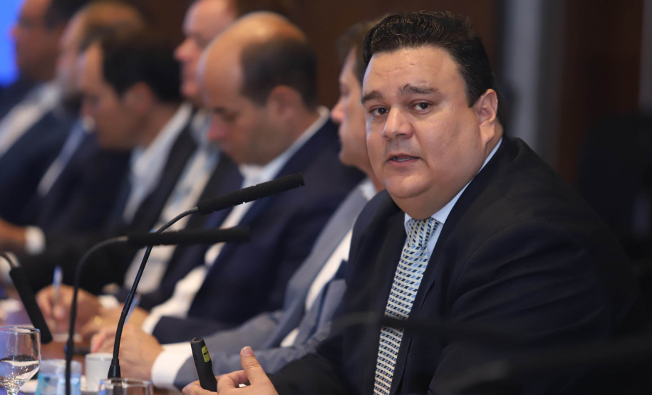 Governador Carlos Massa Ratinho Júnior, durante reunião com a equipe de governo. Controlador Geral do Estado, Raul Siqueira  -    Curitiba, 15/01/2019 - Foto: Rodrigo Felix Leal/ANPr