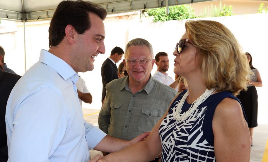 O governador Carlos Massa Ratinho Junior, acompanhou a apresentação das diretrizes de trabalho da nova gestão para a Educação, em encontro com o secretário Renato Feder e funcionários da Secretaria de Educação e do Esporte.Curitiba, 17-01-19.Foto: Foto: Rodrigo Félix Leal