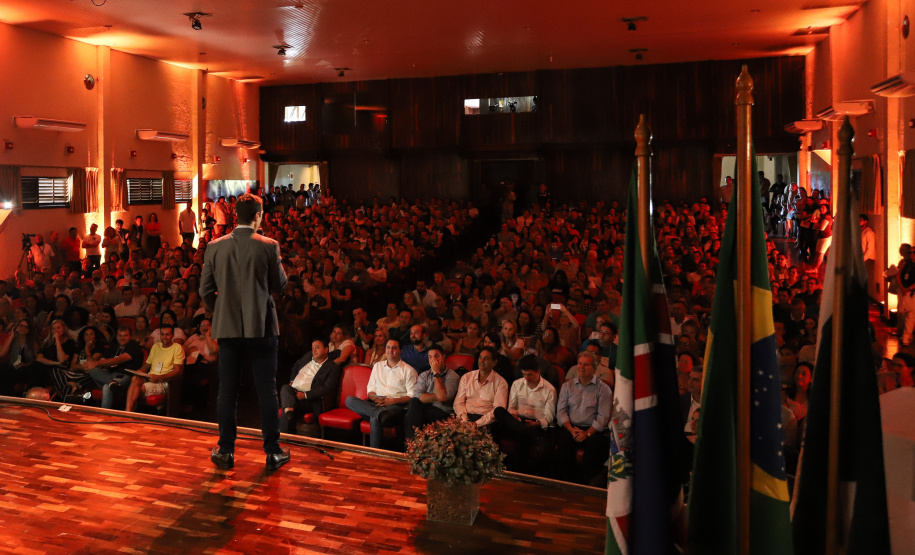Governador Carlos Massa Ratinho Junior participa do Seminário Aprendizagem em Foco ? 2019