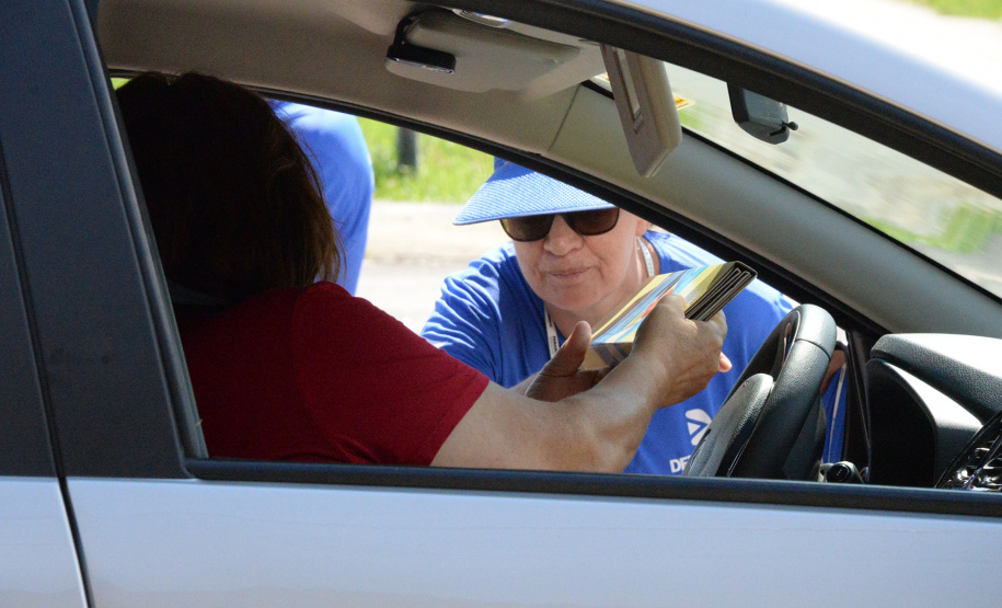 O Departamento de Trânsito do Paraná (Detran-PR) iniciou sua participação na Operação Verão com diversas atividades educativas nas tendas, blitzes instrutivas e a campanha “Se Liga no Trânsito”. Foto: Pamella Rosa/Detran