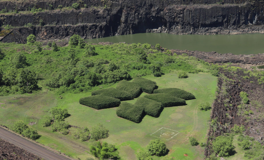 Governador Carlos Massa Ratinho Junior, acompanhado do presidente da Copel, Daniel Pimentel, visita a Usina Governador Bento Munhoz da Rocha Netto (Foz do Areia), no município de Pinhão - Pinhão, 22/01/2019 - Foto: Rodrigo Félix Leal