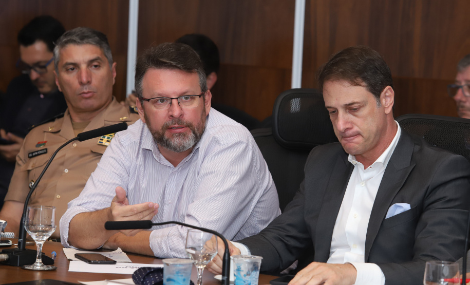 O governador Carlos Massa Ratinho Junior determinou a contratação de uma auditoria externa para avaliar as folhas de pagamento dos servidores ativos do Poder Executivo e inativos da Paranaprevidência (todos os Poderes). - Curitiba, 22/01/2019 - Foto: Rodrigo Félix Leal