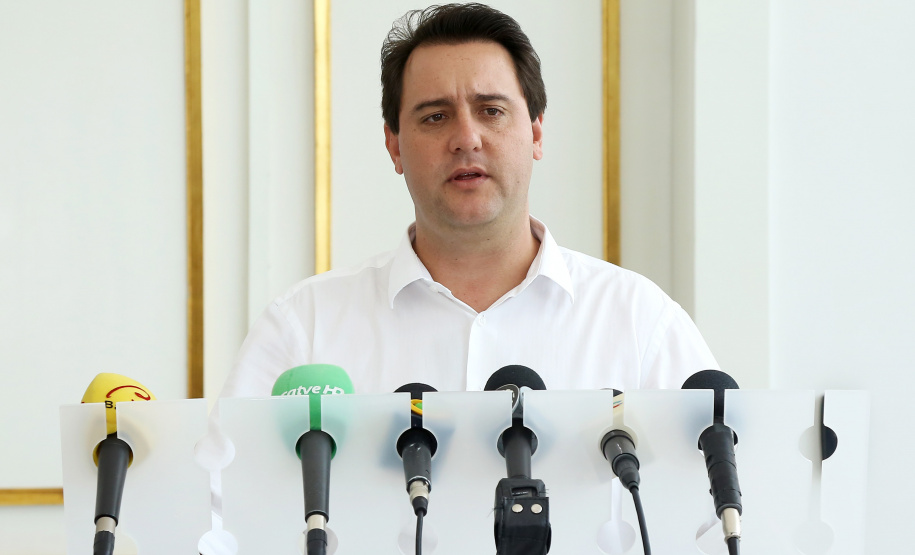 O governador Carlos Massa Ratinho Junior determinou a contratação de uma auditoria externa para avaliar as folhas de pagamento dos servidores ativos do Poder Executivo e inativos da Paranaprevidência (todos os Poderes). - Curitiba,22/01/2019 Foto:Jaelson Lucas / ANPr