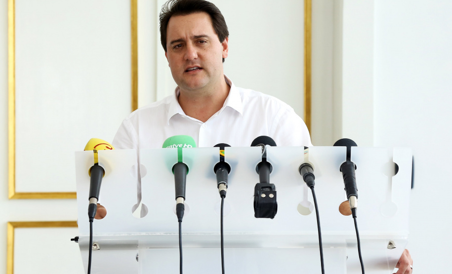 O governador Carlos Massa Ratinho Junior determinou a contratação de uma auditoria externa para avaliar as folhas de pagamento dos servidores ativos do Poder Executivo e inativos da Paranaprevidência (todos os Poderes). - Curitiba,22/01/2019 Foto:Jaelson Lucas / ANPr