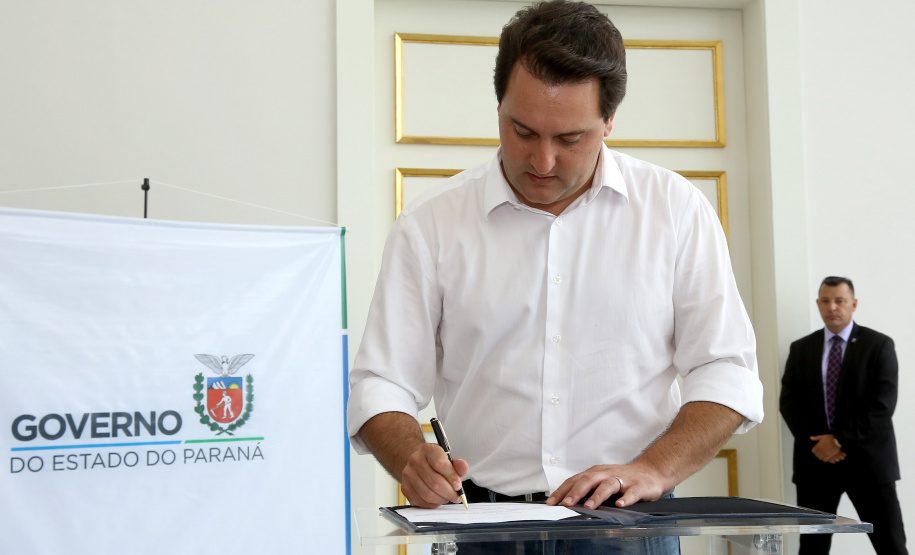 O governador Carlos Massa Ratinho Junior determinou a contratação de uma auditoria externa para avaliar as folhas de pagamento dos servidores ativos do Poder Executivo e inativos da Paranaprevidência (todos os Poderes). - Curitiba,22/01/2019 Foto:Jaelson Lucas / ANPr