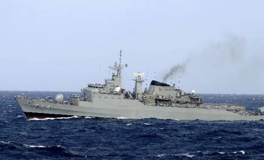 Porto de Paranaguá recebe Fragata Independência e abre para visitação no fim de semana. Foto: Divulgação/Marinha