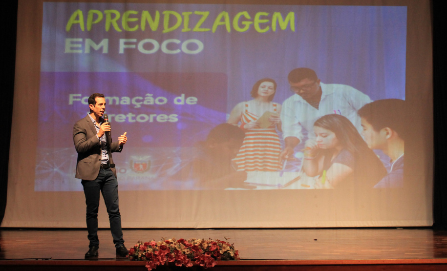 A Secretaria de Estado da Educação iniciou nessa quinta-feira (24), em Pinhão (no Centro-Sul), a segunda etapa do Seminário de Diretores ? Aprendizagem em Foco 2019