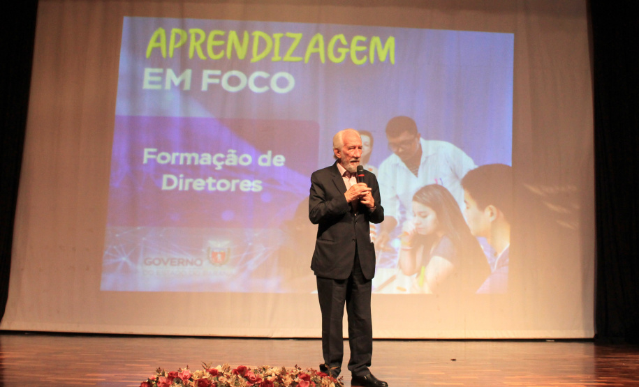 A Secretaria de Estado da Educação iniciou nessa quinta-feira (24), em Pinhão (no Centro-Sul), a segunda etapa do Seminário de Diretores ? Aprendizagem em Foco 2019