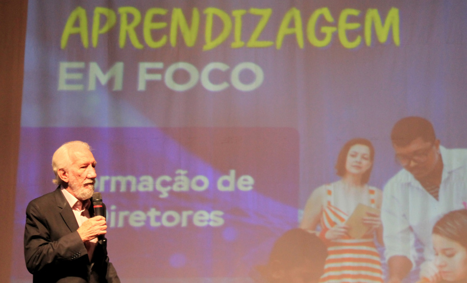 A Secretaria de Estado da Educação iniciou nessa quinta-feira (24), em Pinhão (no Centro-Sul), a segunda etapa do Seminário de Diretores ? Aprendizagem em Foco 2019