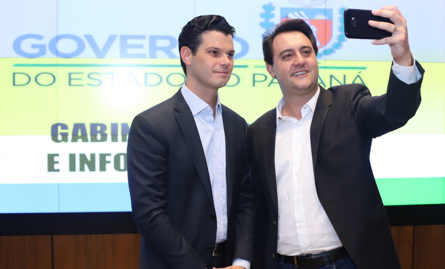 Governador Carlos Massa Ratinho Junior durante reunião com a equipe de governo. Curitiba,29/01/2019 - Foto: Rodrigo Felix Leal/ANPr