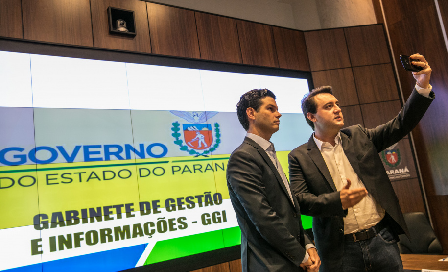 Governador Carlos Massa Ratinho Junior durante reunião com a equipe de governo. Curitiba,29/01/2019 - Foto: Maurílio Cheli/ANPr