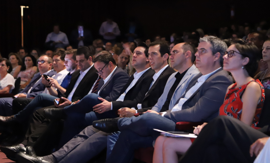 Governador Carlos Massa Ratinho Junior participa da abertura do Seminário Aprendizagem em Foco. Curitiba, 29/01/2019. Foto: José Fernando Ogura/ANPr