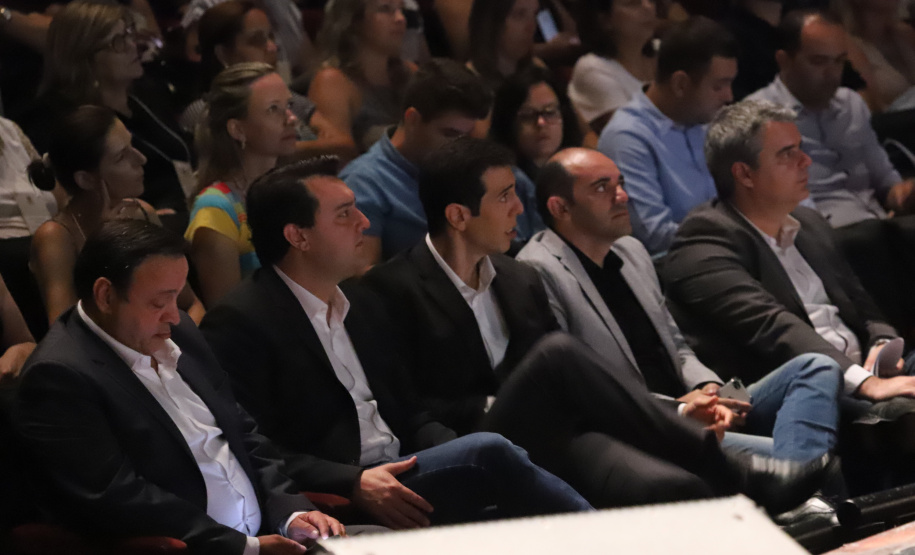 Governador Carlos Massa Ratinho Junior participa da abertura do Seminário Aprendizagem em Foco. Curitiba, 29/01/2019. Foto: José Fernando Ogura/ANPr