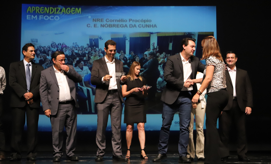 Governador Carlos Massa Ratinho Junior participa da abertura do Seminário Aprendizagem em Foco. Curitiba, 29/01/2019. Foto: José Fernando Ogura/ANPr