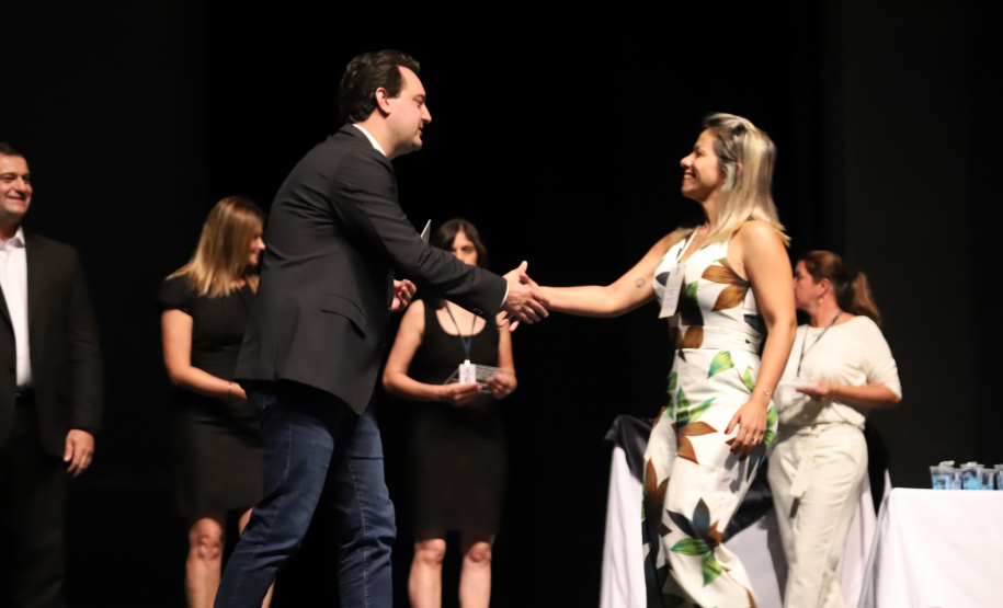 Governador Carlos Massa Ratinho Junior participa da abertura do Seminário Aprendizagem em Foco. Curitiba, 29/01/2019. Foto: José Fernando Ogura/ANPr