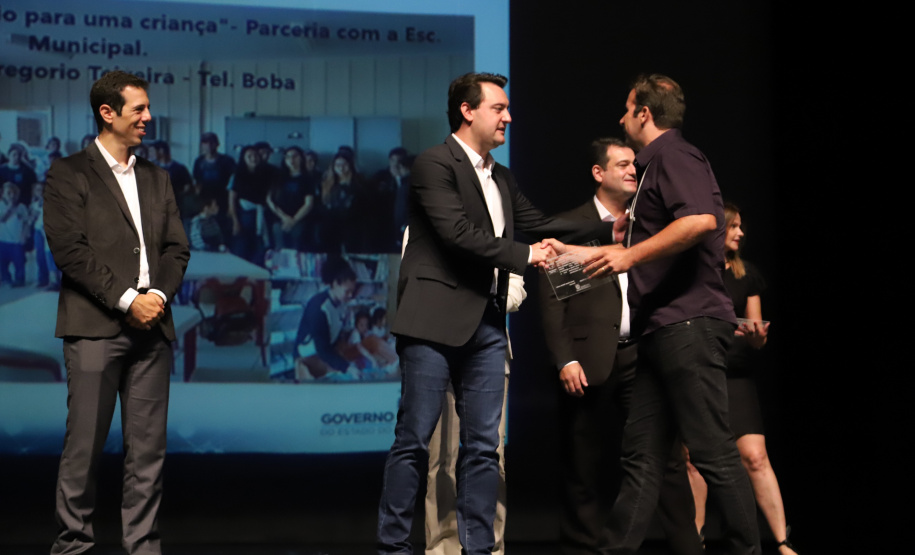 Governador Carlos Massa Ratinho Junior participa da abertura do Seminário Aprendizagem em Foco. Curitiba, 29/01/2019. Foto: José Fernando Ogura/ANPr