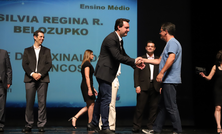 Governador Carlos Massa Ratinho Junior participa da abertura do Seminário Aprendizagem em Foco. Curitiba, 29/01/2019. Foto: José Fernando Ogura/ANPr