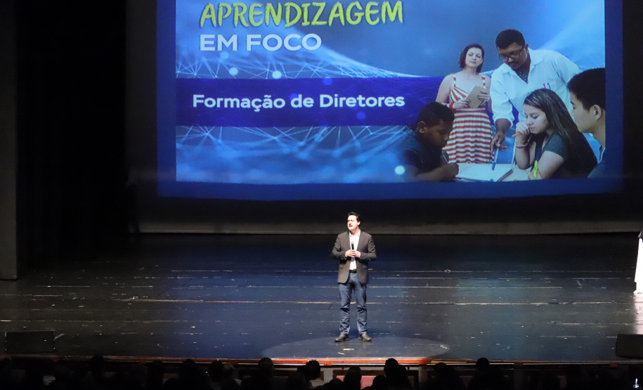 Governador Carlos Massa Ratinho Junior participa da abertura do Seminário Aprendizagem em Foco. Curitiba, 29/01/2019. Foto: José Fernando Ogura/ANPr