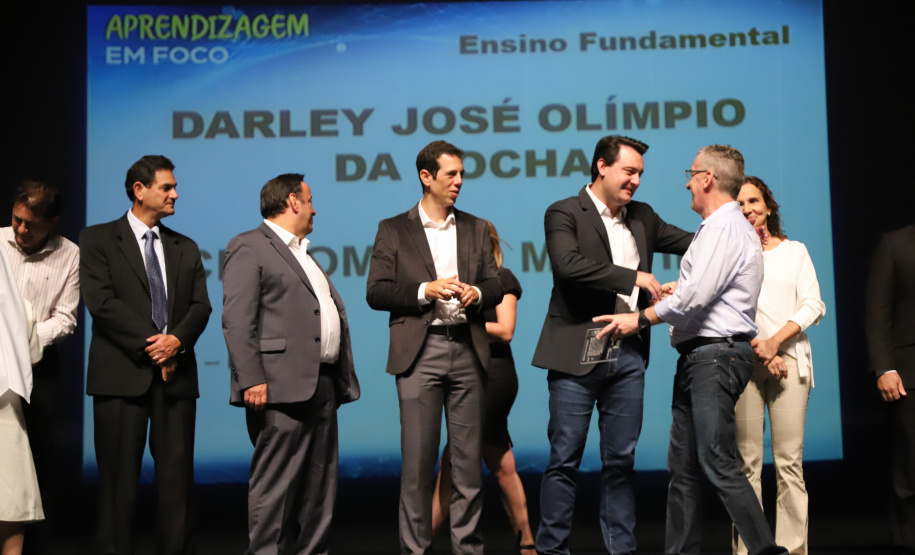 Governador Carlos Massa Ratinho Junior participa da abertura do Seminário Aprendizagem em Foco. Curitiba, 29/01/2019. Foto: José Fernando Ogura/ANPr