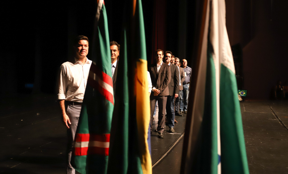 Governador Carlos Massa Ratinho Junior participa da abertura do Seminário Aprendizagem em Foco. Curitiba, 29/01/2019. Foto:  Rodrigo Félix Leal/ANPr