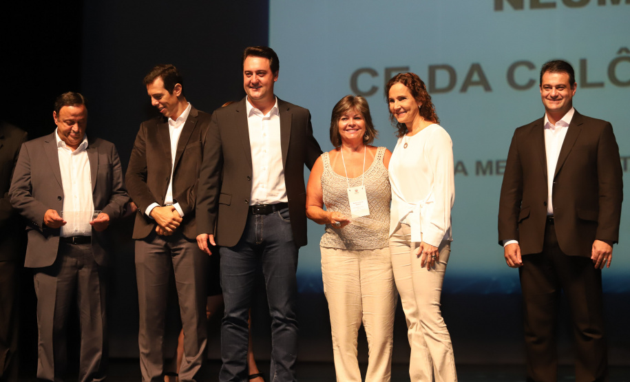 Governador Carlos Massa Ratinho Junior participa da abertura do Seminário Aprendizagem em Foco. Curitiba, 29/01/2019. Foto:  Rodrigo Félix Leal/ANPr