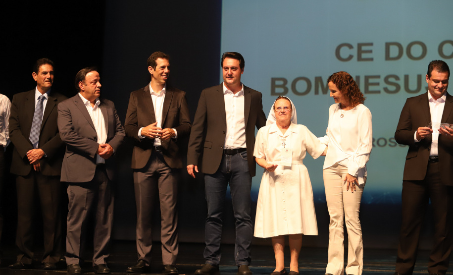 Governador Carlos Massa Ratinho Junior participa da abertura do Seminário Aprendizagem em Foco. Curitiba, 29/01/2019. Foto:  Rodrigo Félix Leal/ANPr