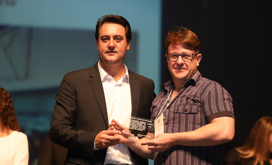 Governador Carlos Massa Ratinho Junior participa da abertura do Seminário Aprendizagem em Foco. Curitiba, 29/01/2019. Foto:  Rodrigo Félix Leal/ANPr