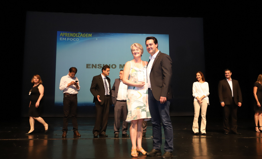 Governador Carlos Massa Ratinho Junior participa da abertura do Seminário Aprendizagem em Foco. Curitiba, 29/01/2019. Foto:  Rodrigo Félix Leal/ANPr