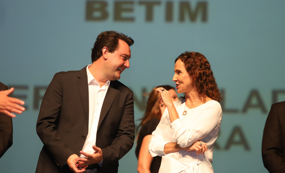 Governador Carlos Massa Ratinho Junior participa da abertura do Seminário Aprendizagem em Foco. Curitiba, 29/01/2019. Foto:  Rodrigo Félix Leal/ANPr