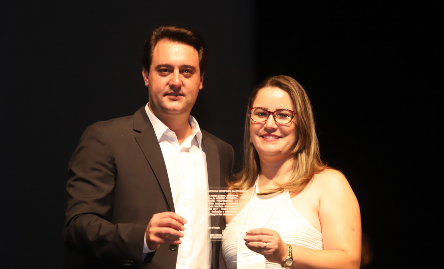 Governador Carlos Massa Ratinho Junior participa da abertura do Seminário Aprendizagem em Foco. Curitiba, 29/01/2019. Foto:  Rodrigo Félix Leal/ANPr