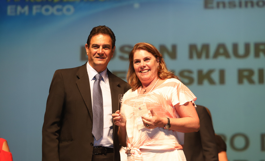 Governador Carlos Massa Ratinho Junior participa da abertura do Seminário Aprendizagem em Foco. Curitiba, 29/01/2019. Foto:  Rodrigo Félix Leal/ANPr