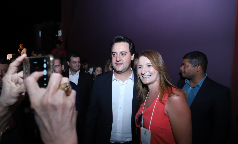 Governador Carlos Massa Ratinho Junior participa da abertura do Seminário Aprendizagem em Foco. Curitiba, 29/01/2019. Foto:  Rodrigo Félix Leal/ANPr