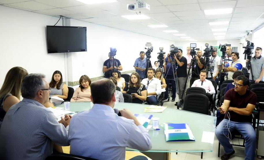Coletiva de imprensa sobre o enfrentamento da febre amarela no Paraná. - Curitiba, 30/01/2019 - Foto: Jaelson Lucas/anpr