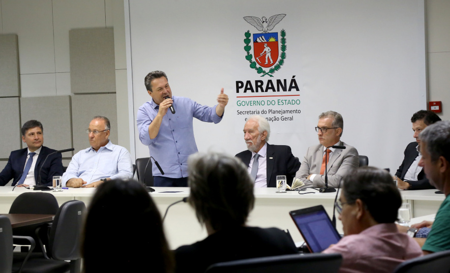 Reunião para definir as estratégias do Turismo no Paraná.  -  Curitiba, 30/01/2019  -  Foto: Jaelson Lucas/ANPr