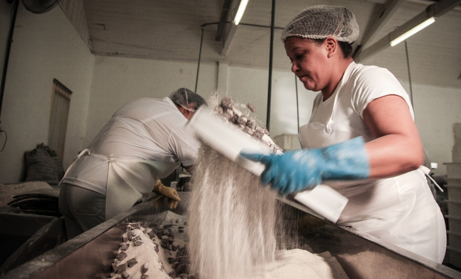 A bala de banana de Antonina,está em processo final de certificação pelo INPI. Foto: Cristiano Oliveira/Arquivo É-Paraná.