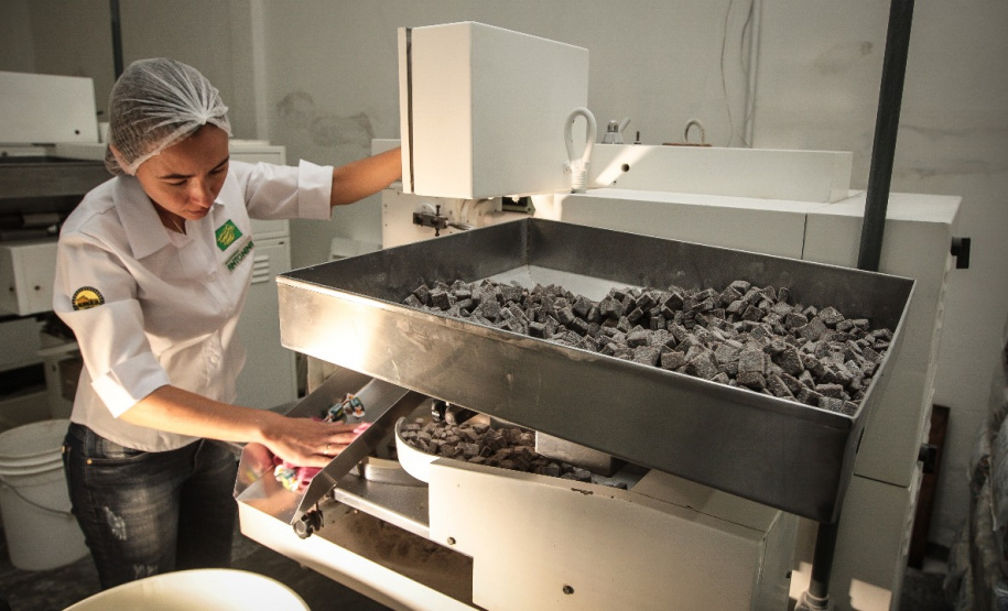 A bala de banana de Antonina,está em processo final de certificação pelo INPI. Foto: Cristiano Oliveira/Arquivo É-Paraná.