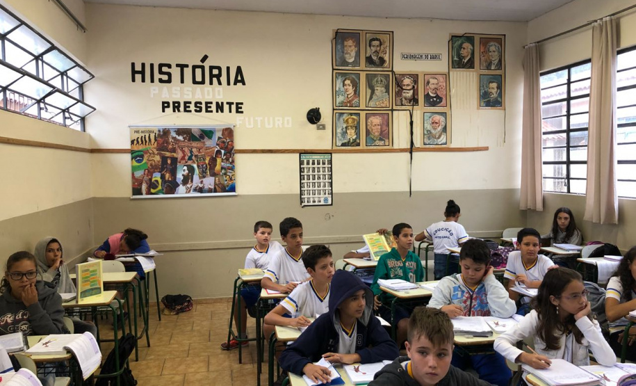 Escolas estaduais se preparam para receber um milhão de alunos  -  Curitiba, 04/02/2019  -  Foto: Divulgação SEED