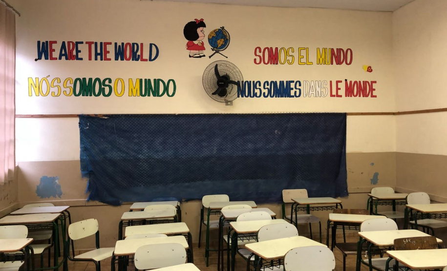 Escolas estaduais se preparam para receber um milhão de alunos  -  Curitiba, 04/02/2019  -  Foto: Divulgação SEED