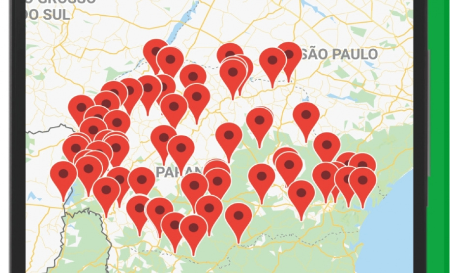 O Instituto Agronômico do Paraná lança nesta terça-feira (5), no Show Rural, em Cascavel, o IAPAR Clima, um aplicativo para celulares que aponta em tempo real as condições agrometeorológicas das regiões produtoras do Paraná.  -  Curitiba, 04/02/2019  -  Foto: Divulgação IAPAR