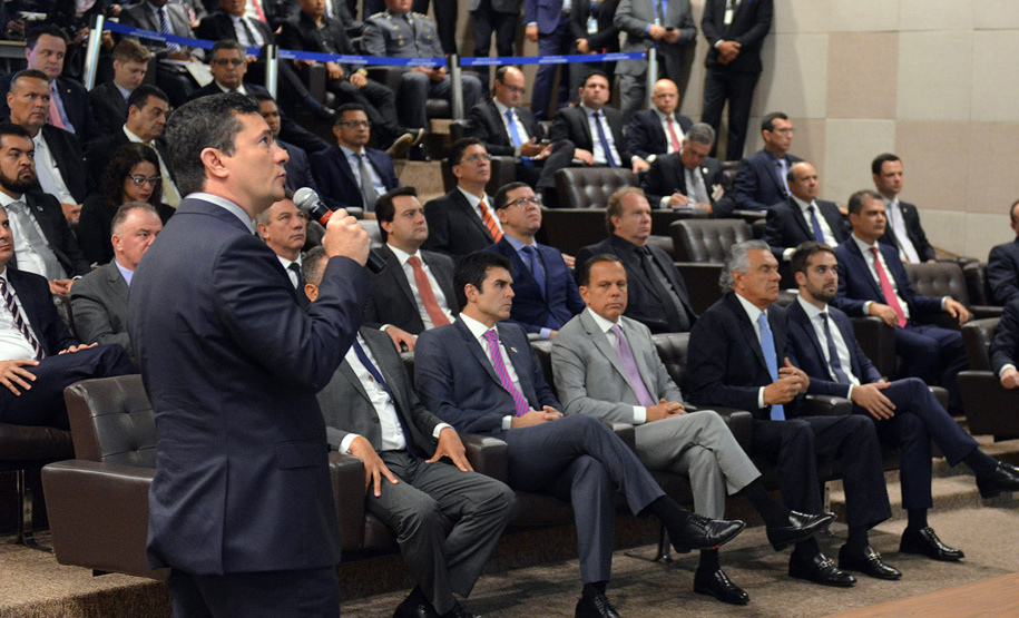 Lançamento do projeto de lei anticrime apresentado pelo ministro da Justiça e Segurança Pública, Sergio Moro.  - Brasília, 04/02/2019 - Foto: Isaac Amorim/AG.MJ