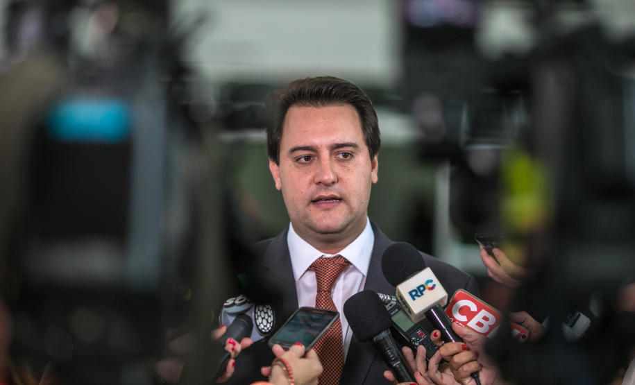 Governador Carlos Massa Ratinho Junior, apresenta Programa de Governo para Deputados na Assembleia Legislativa. Curitiba, 04/02/2019. Foto: Maurilio Cheli/ANPr