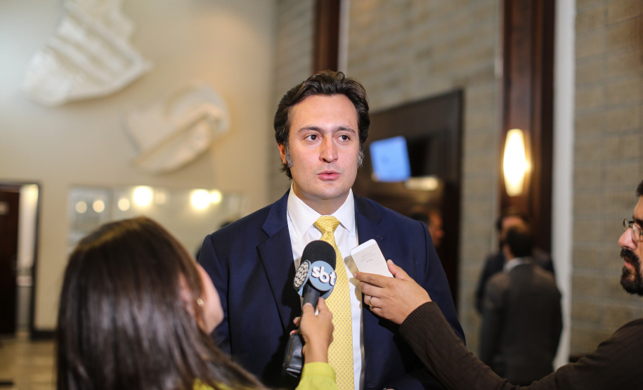 Rafael Furlanetti da XP Investimentos no Paraná Day, evento realizado em Curitiba com a presença de mais de 100 investidores do País e do exterior. - Curitiba, 05/02/2019 -Foto: Geraldo Bubniak/ANPr