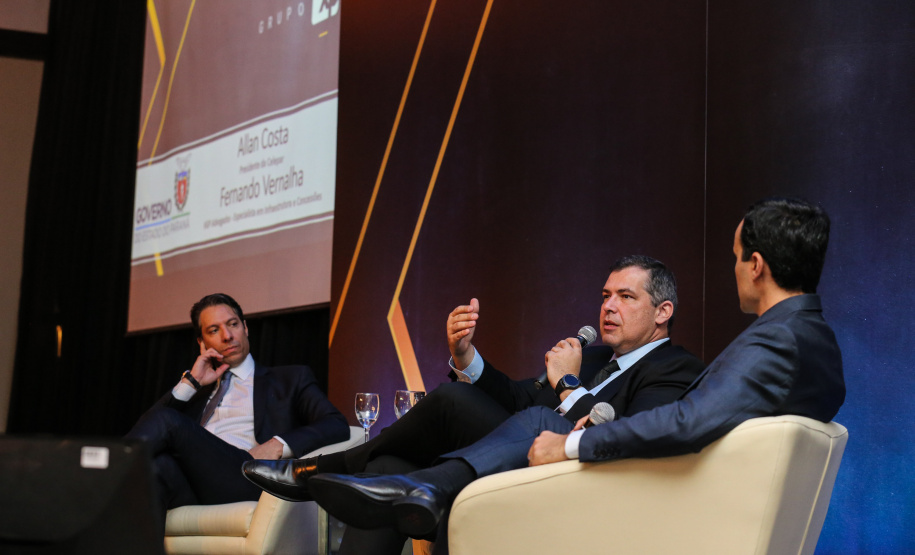 Allan Costa, presidente da Celepar durante o Paraná Day, evento realizado em Curitiba com a presença de mais de 100 investidores do País e do exterior. - Curitiba, 05/02/2019 -Foto: Geraldo Bubniak/ANPr