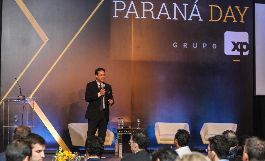 Paraná Day, evento realizado em Curitiba com a presença de mais de 100 investidores do País e do exterior. - Curitiba, 05/02/2019 -Foto: Geraldo Bubniak/ANPr