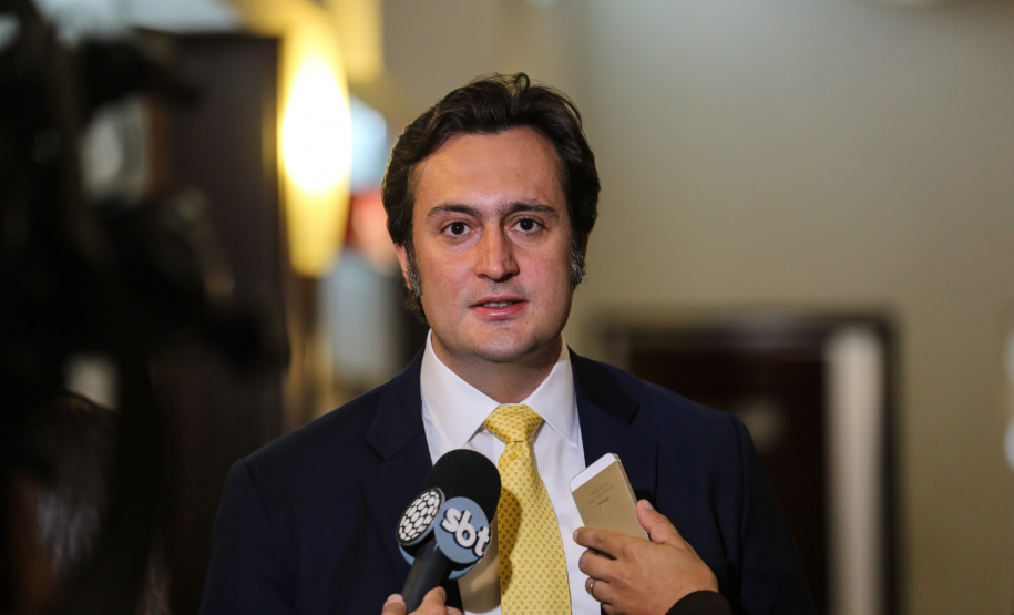 Rafael Furlanetti da XP Investimentos no Paraná Day, evento realizado em Curitiba com a presença de mais de 100 investidores do País e do exterior. - Curitiba, 05/02/2019 -Foto: Geraldo Bubniak/ANPr