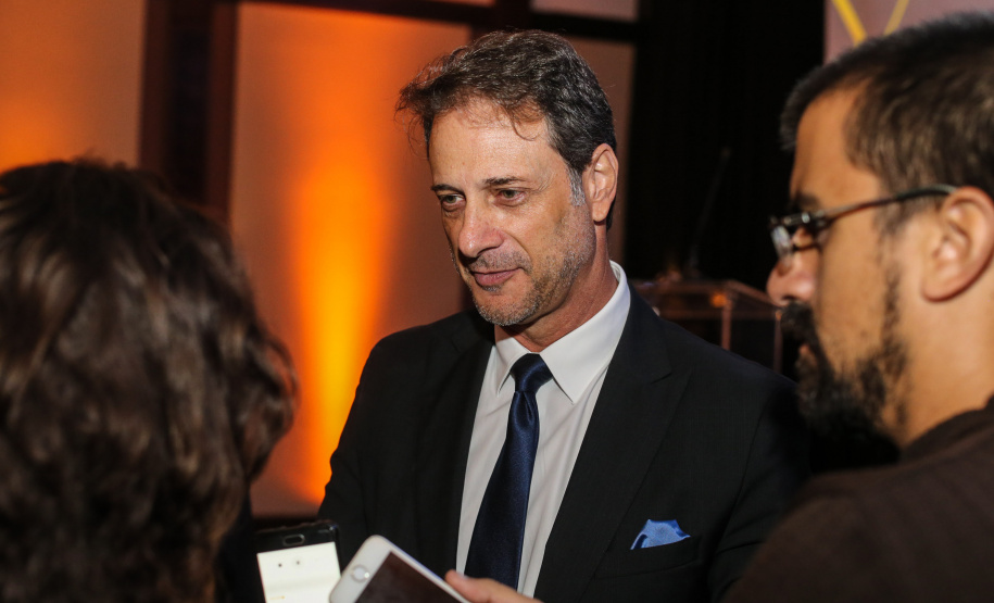 Cláudio Stábile, Presidente da SANEPAR durante Paraná Day, evento realizado em Curitiba com a presença de mais de 100 investidores do País e do exterior. - Curitiba, 05/02/2019 -Foto: Geraldo Bubniak/ANPr